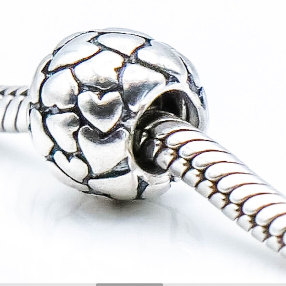 PANDORA Lotsa Love 925 ALE Sterling Silver Charm Bead